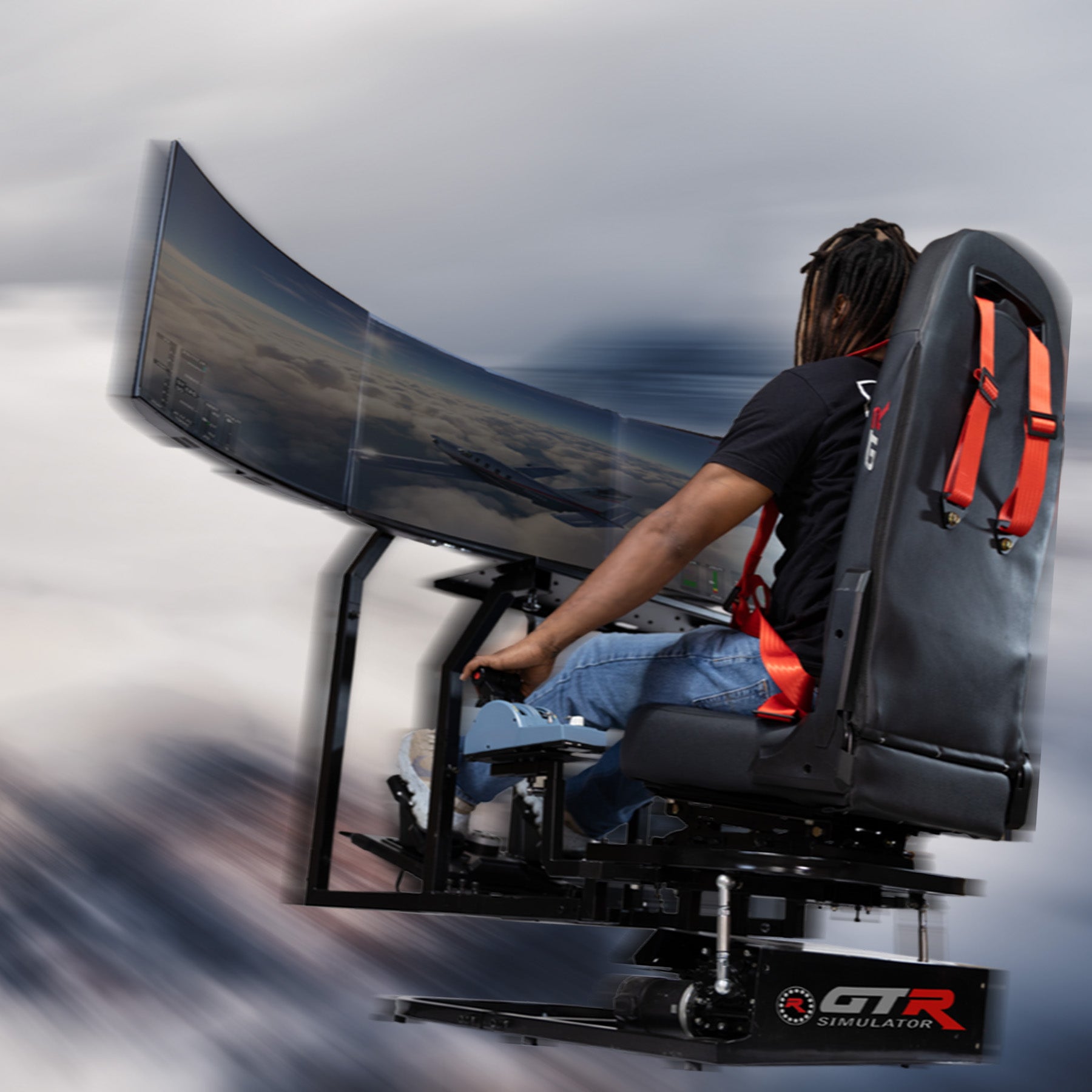 G-Force Track Motion 2-DOF Compact Base for Racing Simulators