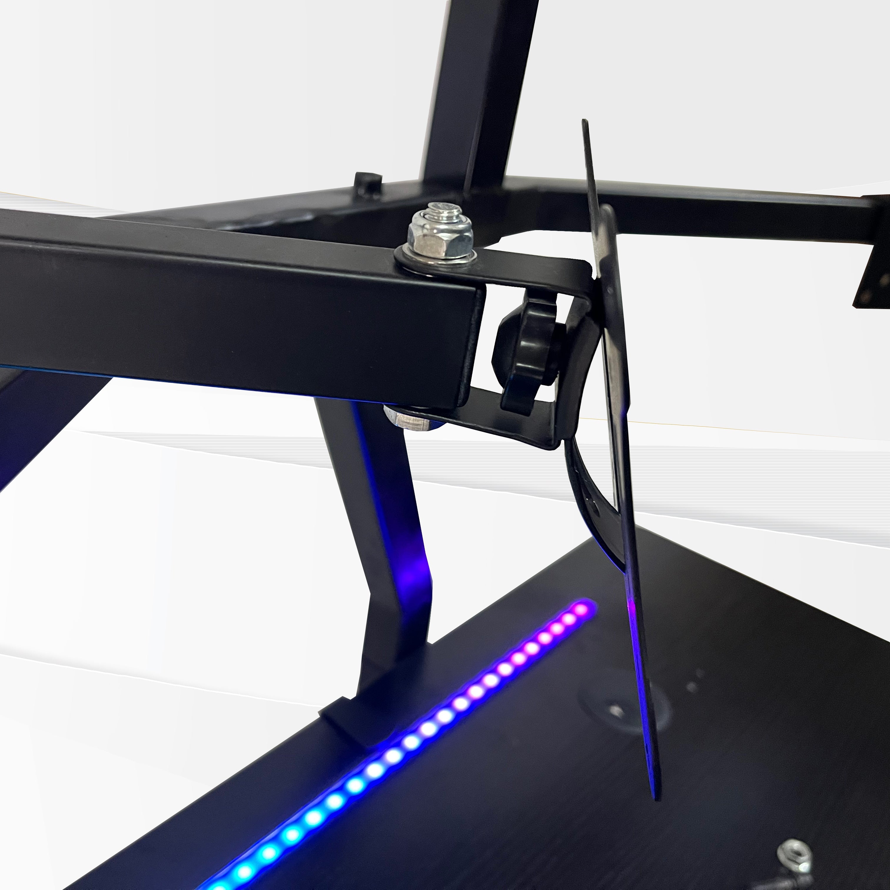 GTR Pro Gaming Table with Multi Monitor Stand